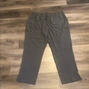 Scrub Star Women’s Gray Scrub Pants EUC 2XL